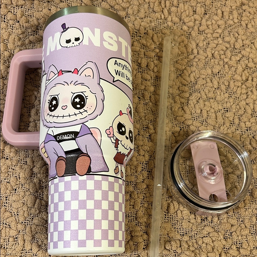 Funny Monster Double Wall Tumbler 40oz